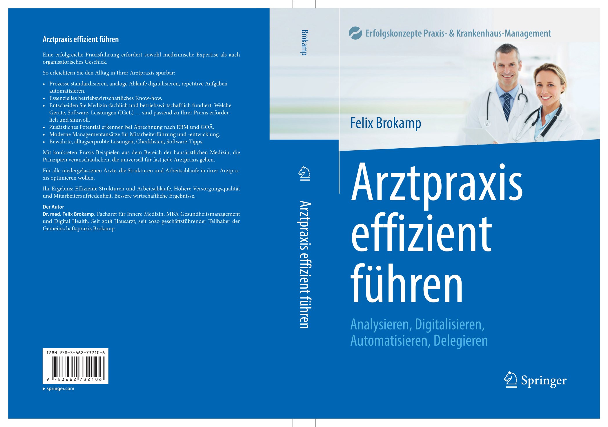 Buchcover: Arztpraxis effizient führen